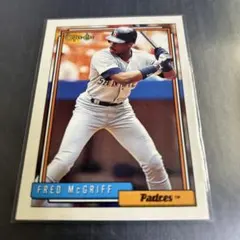 MLB 1992 O-Pee-Chee Fred McGriff Padres