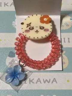 ちいかわ シーサーのおみやげやさん トレーディングコイルヘアゴム　ラッコ