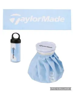 新品！TaylorMade 氷嚢＆クーリングタオル（専用ケース付）2点セットのサムネイル