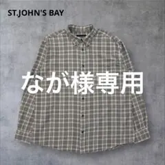 00s Y2K ST.JOHN'S BAY BDライトネルチェックシャツ XLのサムネイル