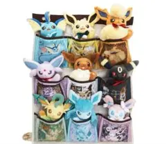 ポケモン Eevee Collection ウォールポケット ぬいぐるみ 9種