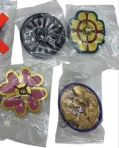 鬼滅の刃 ガチャ 日輪刀 傘マーカーマスコット　4種セット