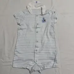 ミキハウス MIKIHOUSE ショートオール 半袖 80