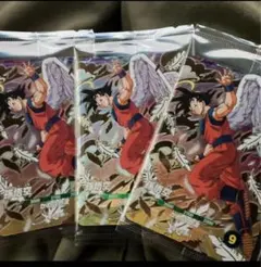 ドラゴンボールスーパーダイバース店頭配布 孫悟空バーダックベジータ　3種類　配布