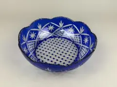 工芸ガラス 井住哲司作 切子 硝子器 共箱 2点まとめて M R9694 - メルカリ