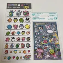 【新品未開封】たまごっち　たまもりしーる　4サイズステッカー　セット