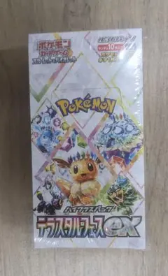 ポケモンカード　テラスタルフェスex 1BOX 未開封 シュリンク付き