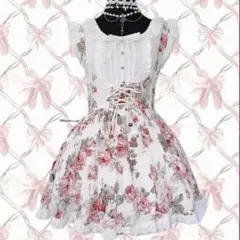 激レア希少品】LIZ LISA花柄レースワンピース リズリサ 平成ギャル姫系