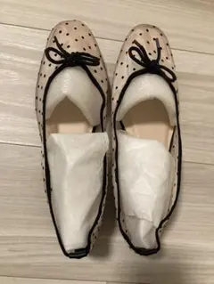 VIVAIA ドット柄 シースルー バレエシューズのサムネイル