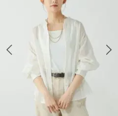 GLOBAL WORK　グローバルワーク アソート柄シアーシャツ Mサイズのサムネイル