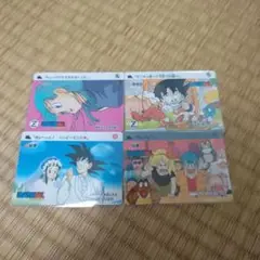 ドラゴンボールカード 1995年　本弾4枚セット