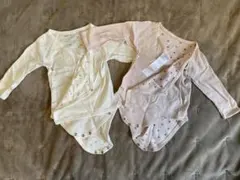 プチバトー肌着2枚セット