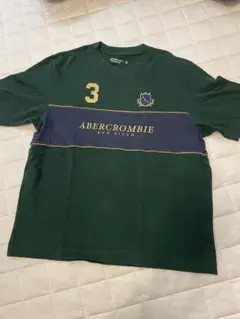 ABERCROMBIE & FITCH ダークグリーン Tシャツ XS