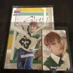 straykids バンチャン　SKZ TOY WORLD トレカ