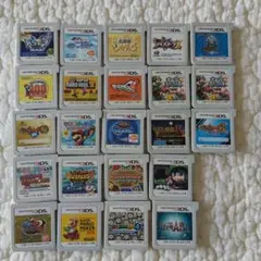 【動作品】3DS ソフト 23個 マリオ ポケモン スマブラ 妖怪ウォッチ など