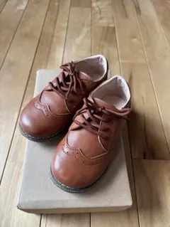 MG BABY ブラウン フォーマルシューズ