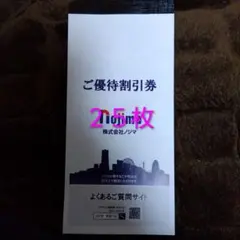 Nojima 10%割引券 1000円券×25枚 最大25000円分