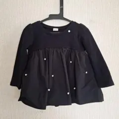 petit main チュニック ブラック 100cm