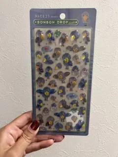 ボンボンドロップシール　ハシビロコウ