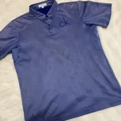 Calvin Klein golf ポロシャツ LL ブルーのサムネイル