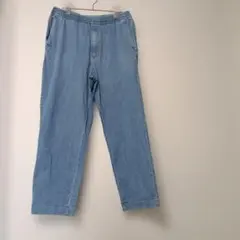 UNIQLO　コットンリラックスアンクルパンツ　イージーパンツ　455895