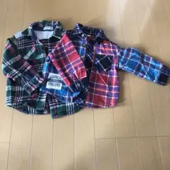 100 80 チェックシャツ