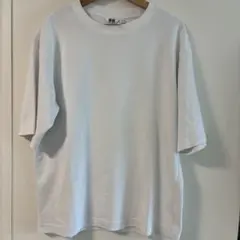 UNIQLO U MEN エアリズムコットンオーバーサイズTシャツ/5分袖