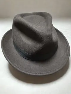 美品試着のみRUBEN ダークブラウン フェルトハットメンズ