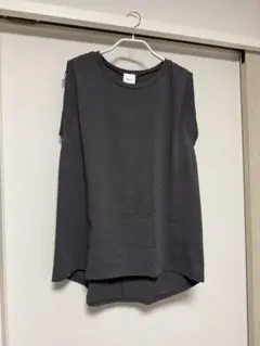 Spick&SPAN ノースリー カットソー Tシャツ　グレー(スミクロ)のサムネイル
