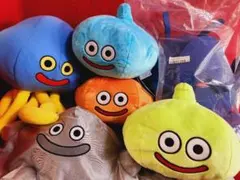 ドラゴンクエスト　ドラクエ　ぬいぐるみ　６種　はぐれメタル　ドラキー　スライム