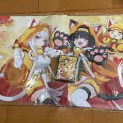 福福トレカ カードショップ 福猫 プレイマットスリーブ 新品未開封のサムネイル