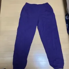 スウェットパンツ パープル XL