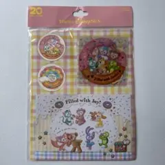 ダッフィー 20周年　シールセット　ポストカード