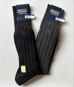 【新品タグ付】POLO RALPH LAURENソックス2足セット27~28cm