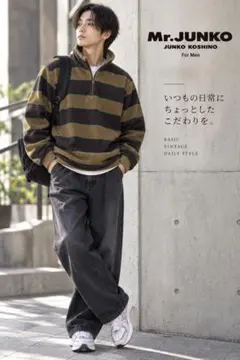 Mr.JUNKO ミスタージュンコ ボア フリース ハーフジップ M 90s
