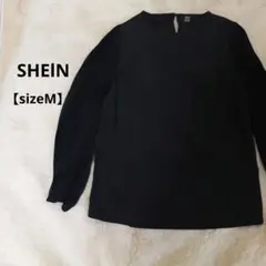 SHEIN ブラック 長袖ブラウス Mサイズ