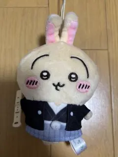 【 ちいかわ 】うさぎ お正月マスコット　紐に少し汚れ有