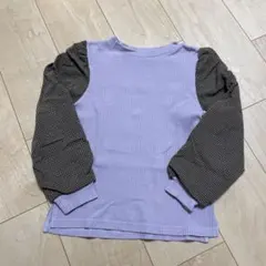 ★お値下げ　petit main 130cm 長袖カットソー　パフスリーブ★