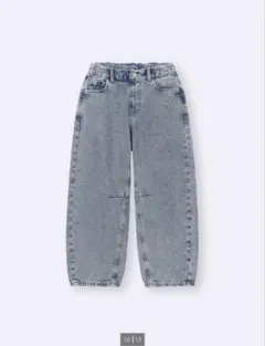 GU バレルレッグジーンズ　110