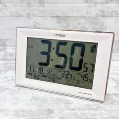 シチズン 電波めざまし置き時計 パルデジットワイドDL CITIZEN