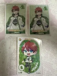 カラフルピーチ ステッカーコレクションガム　じゃぱぱ