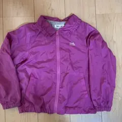 【値下げしました】紫色 ジッパー式ジャケット