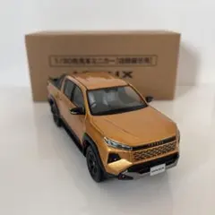 新型ランクルFJ ミニカーカラーサンプル オキサイドブロンズメタリック