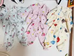 セット3点80cmベビーパジャマ