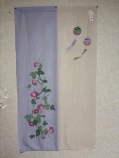 pooko様専用 のれん⑥　風鈴・アサガオ　和風和柄