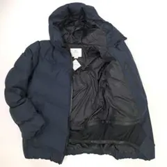 極美品　ウールリッチ　近年　ダウンジャケット　ボルダー　ロゴ　ワッペン　ネイビー 極美品 ウールリッチ 近年 ダウンジャケット ボルダー ロゴ ワッペン