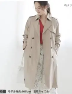 キルトライナー付きトレンチコート　美品　VIS