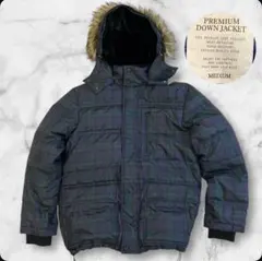 オールドユニクロ プレミアムダウンジャケット 平成 お兄系 ギャル男 メンズ M