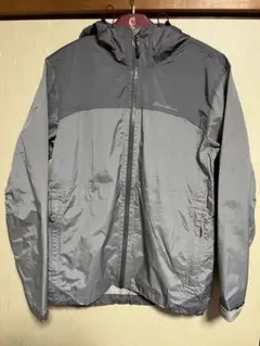 【Eddie Bauer】ナイロンジャケット　マウンテンパーカー　グレー
