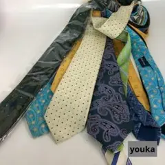 HERMES エルメス など ネクタイ まとめ売り 大量 ブランド混在 シルク